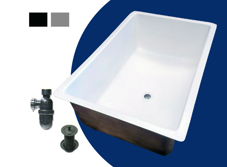 อ่างไฟเบอร์กลาส , FRP Sink, Fiberglass Sink, อ่าง PP, อ่างโพรลีโพไพลีน, PP Sink