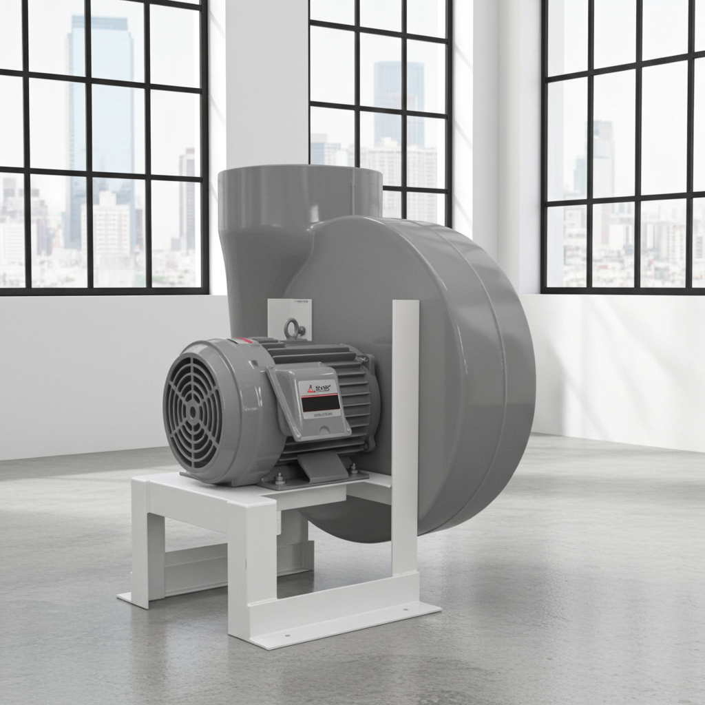 ชุดพัดลมหอยโข่งไฟเบอร์กลาส