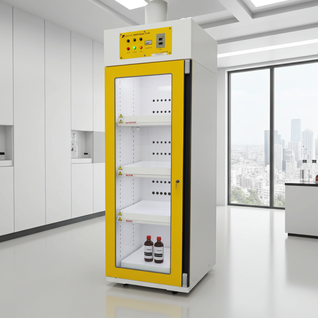 ตู้จัดเก็บสารเคมี 