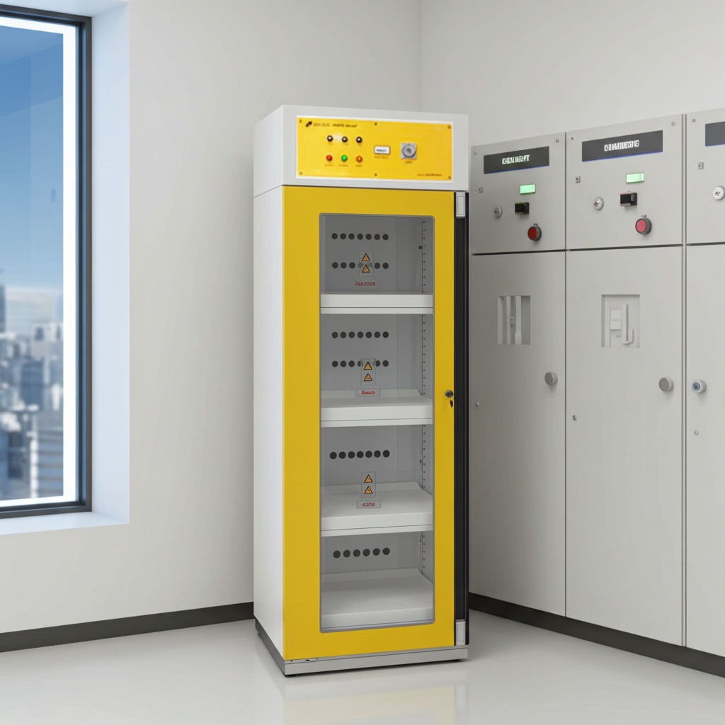 ตู้จัดเก็บสารเคมี 