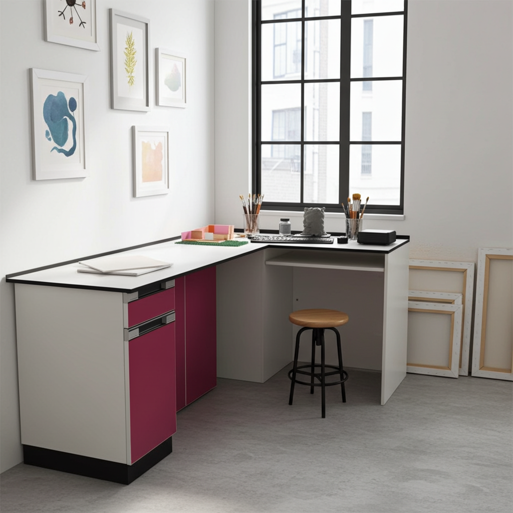 โต๊ะปฏิบัติการติดผนัง