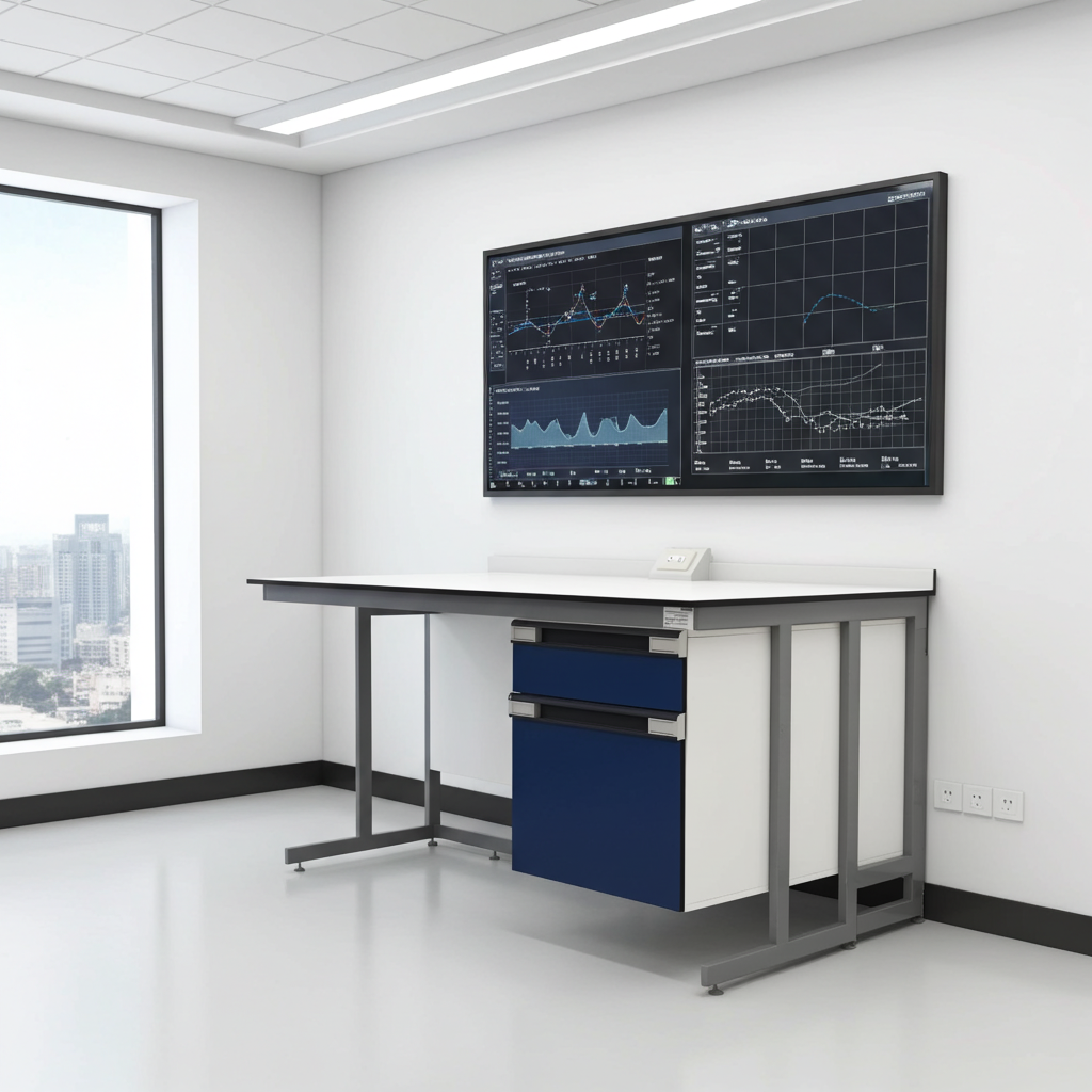 โต๊ะปฏิบัติการติดผนัง